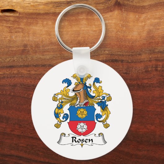 Rosen Family Crest Sleutelhanger (Voorkant)