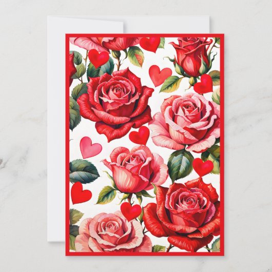 Rosen & Hart Galentine's Night Feest Uitnodiging (Voorkant)