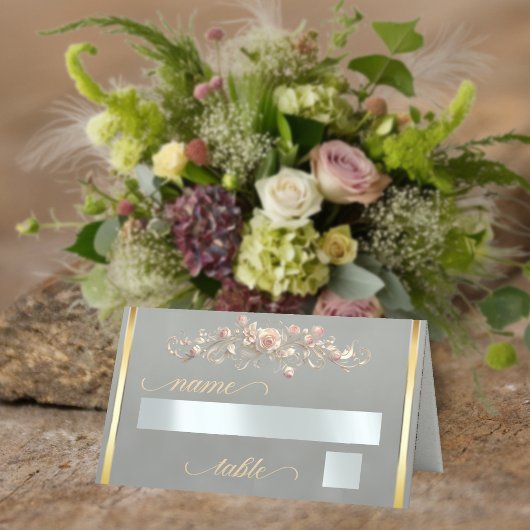 Rosen & Hart Monogram - Salie Plaatskaartje