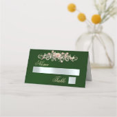 Rosen & Hart Monogram - Smaragd Plaatskaartje (Voorkant)