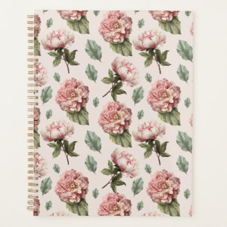 Rosen Hoesje vintage voor bloemenliefhebber Planner