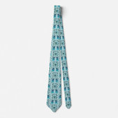 Rosen In Een Ruw Lapje Halsdoek Stropdas (Voorkant)