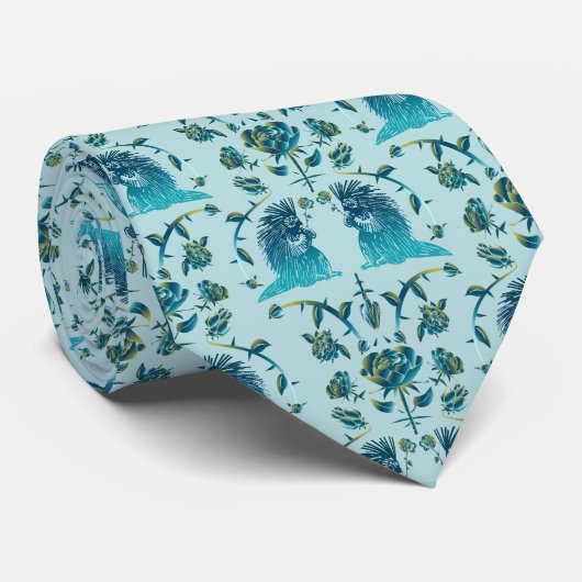 Rosen In Een Ruw Lapje Halsdoek Stropdas (Opgerold)