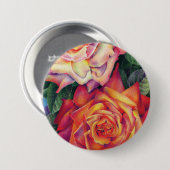 "Rosen" Knop Ronde Button 7,6 Cm (Voorkant /achterkant)