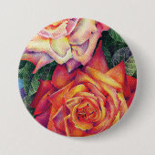 "Rosen" Knop Ronde Button 7,6 Cm (Voorkant)