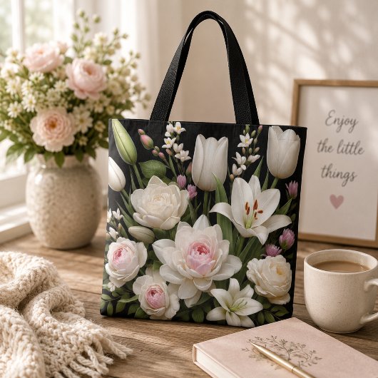 Rosen lelies tote bag