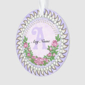Rosen Monogram Ornament (voorkant)