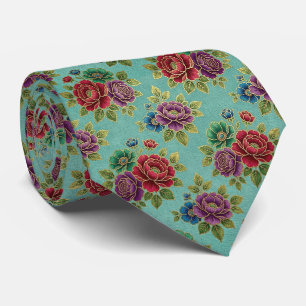 Rosen Nepzijde Juweeltoon + Heren Goud Stropdas