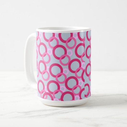 Rosen ringen koffiemok (Voorkant links)