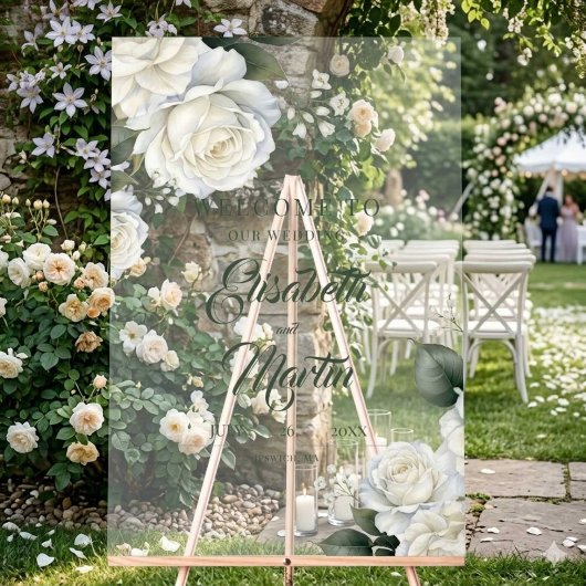Rosen Salie Bloem Bruiloft Bord