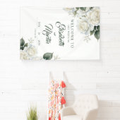 Rosen Salie Bloem Bruiloftsbord Spandoek (Insitu)