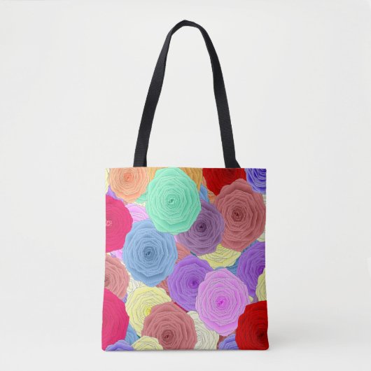 Rosen Tote Tas (Voorkant)