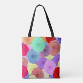 Rosen Tote Tas (Achterkant)