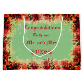 Rosen - Trouwcadeautas Groot Cadeauzakje (Voorkant)