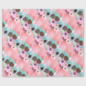 ROSEN VAN WITTE PIJN EN VAN ANEMONSENSTROMEN CADEAUPAPIER (Vlak)