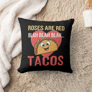 Rosen zijn rode Blah Tacos Valentijnsdag Eten Lief Kussen