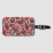Rosen zijn rood bagagelabel (Voorkant (horizontaal))