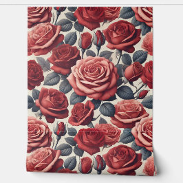 Rosen zijn rood behang