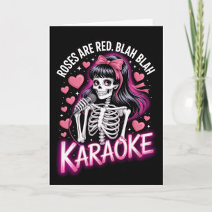 Rosen Zijn Rood Blah Karaoke Anti Valentijn Kaart