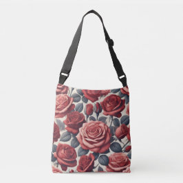 Rosen zijn rood crossbody tas