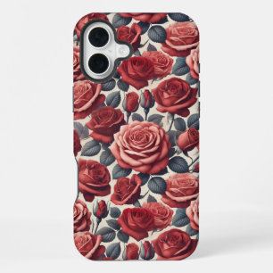 Rosen zijn rood iPhone 16 plus hoesje