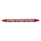 Rosen zijn rood zwarte inkt pen (Voorkant)