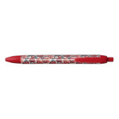 Rosen zijn rood zwarte inkt pen (Achterkant)