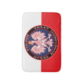 Rosenberg Ronde Poolse Texan Badmat (Voorkant Verticaal)