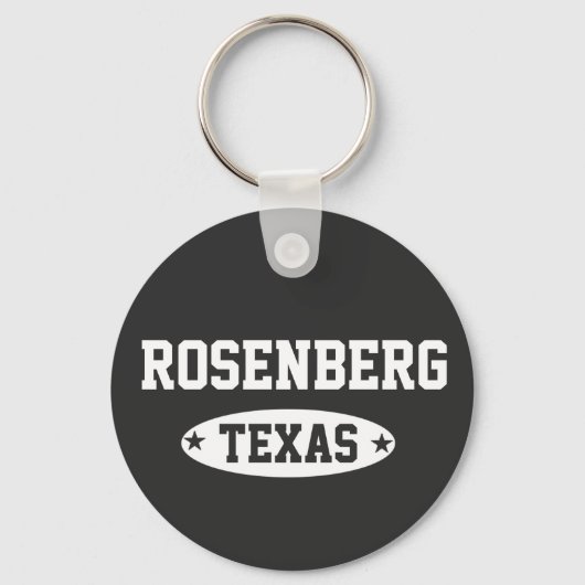 Rosenberg Texas Sleutelhanger (Voorkant)