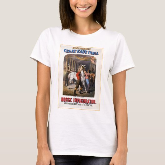 Rosenbergs Great East India Horse Invigorator. T-shirt (Voorkant)