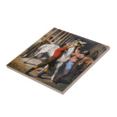 Rosenbergs Great East India Horse Invigorator. Tegeltje (Zijkant)