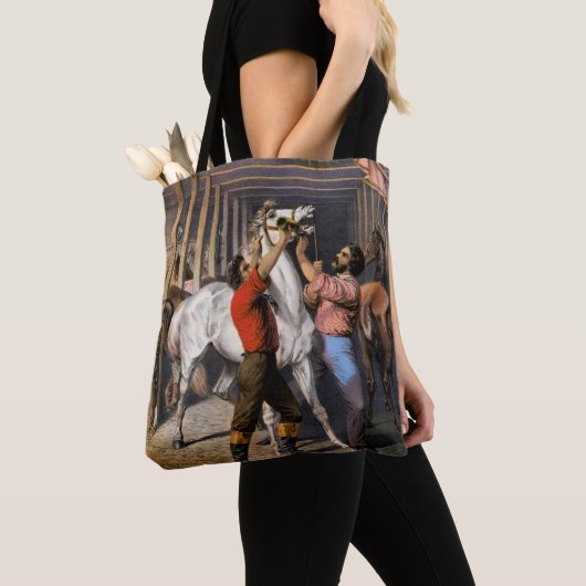 Rosenbergs Great East India Horse Invigorator. Tote Bag (Dichtbij)