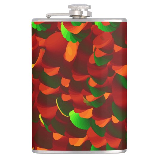  Rosenblätter abstrakt Heupfles (Voorkant)