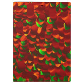  Rosenblätter abstrakt Klembord (Achterkant)