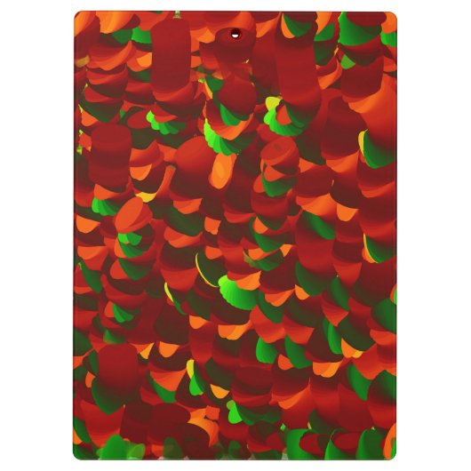  Rosenblätter abstrakt Klembord (Achterkant)