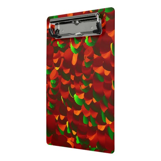 Rosenblätter abstrakt Mini Klembord (Angled2)