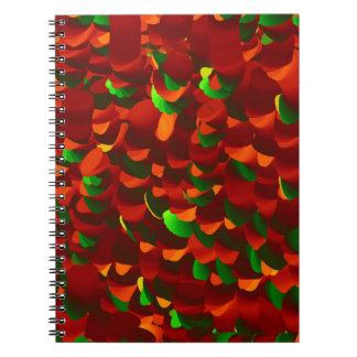 Rosenblätter abstrakt Notitieboek