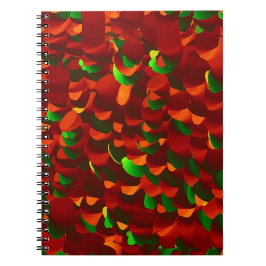 Rosenblätter abstrakt Notitieboek (Voorkant)