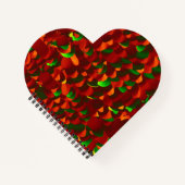  Rosenblätter abstrakt Notitieboek (Voorkant)