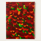  Rosenblätter abstrakt Planner (Achterkant)