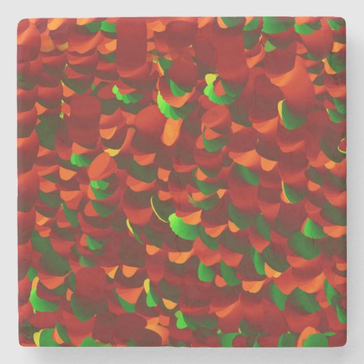  Rosenblätter abstrakt Stenen Onderzetter (Voorkant)