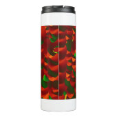  Rosenblätter abstrakt Thermosbeker (Achterkant)