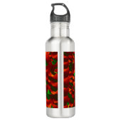  Rosenblätter abstrakt Waterfles (Achterkant)