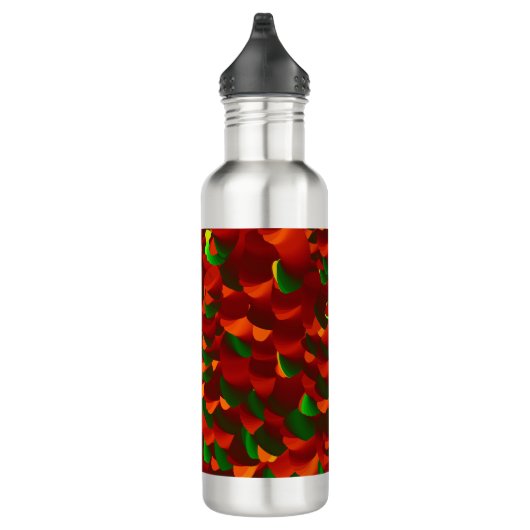  Rosenblätter abstrakt Waterfles (Rechts)