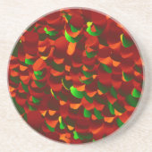  Rosenblätter abstrakt Zandsteen Onderzetter (Voorkant)