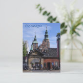 Rosenborg Castle in Kopenhagen, Denemarken Briefkaart (Staand voorkant)