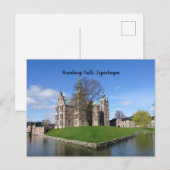 Rosenborg Castle, Kopenhagen, Denemarken Briefkaart (Voorkant / Achterkant)