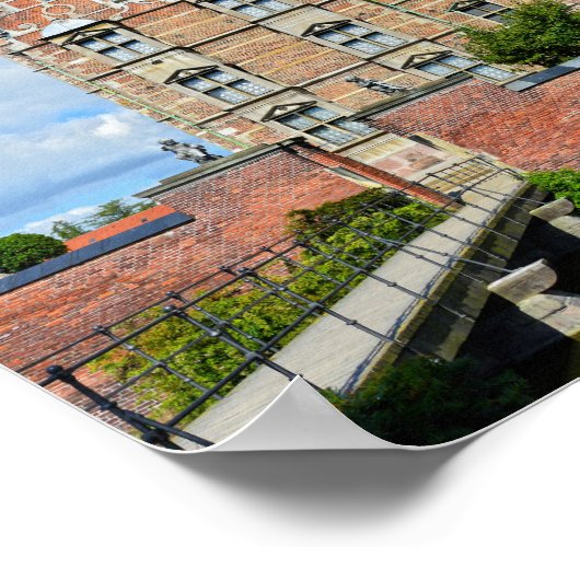 Rosenborg Castle, Kopenhagen, Denemarken Poster (Hoek)