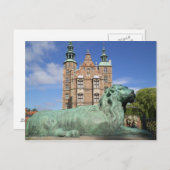 Rosenborg Palace, Kopenhagen, Denemarken Briefkaart (Voorkant / Achterkant)