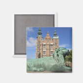 Rosenborg Paleis, Kopenhagen, Denemarken Magneet (Voorkant / Achterkant)